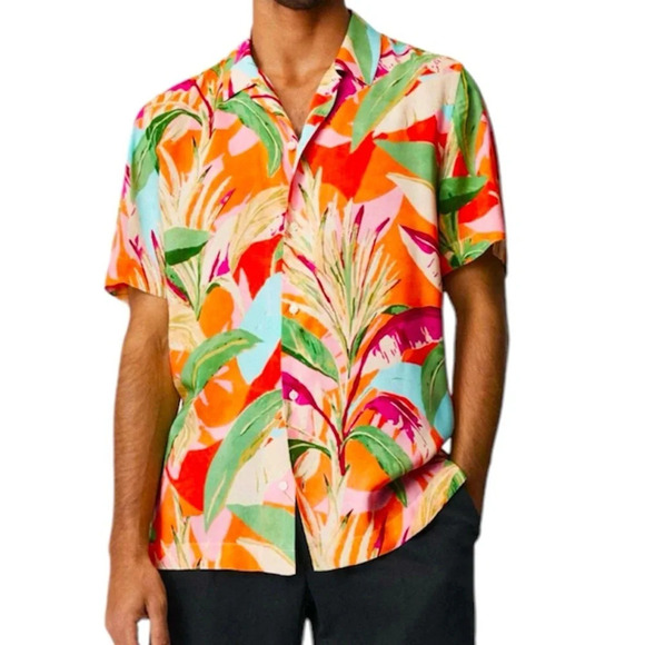 Cactus Man Other - Cactus Men, Ricky Singh, Vacay Hawaiian Shirt, Summer Shirt for Men Size M
